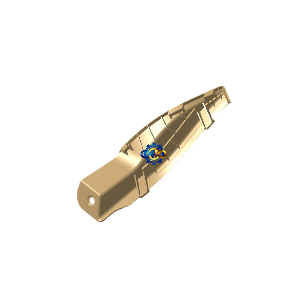 آبگیر چپ قاب برف پاک کن MVM Tiggo 7 | نوار آبگیر قاب برف پاک‌کن چپ | قطعه لاستیکی دور برف پاک کن