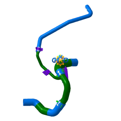 مجموعه شیلنگ پائینی رادیاتور ام وی ام ایکس 22
