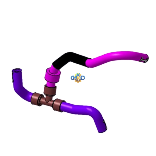 سه راهی آب مخزن انبساط به واترپمپ آریزو 5