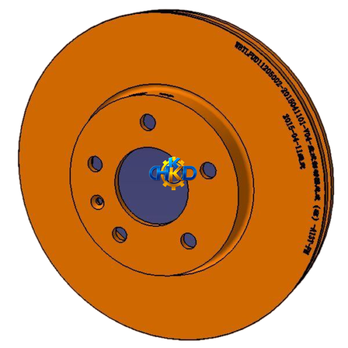 دیسک چرخ جلو MVM X22 | دیسک ترمز جلو اصلی خودرو