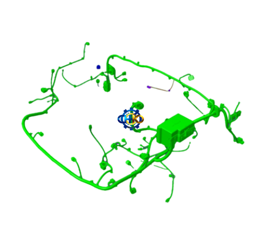 دسته سیم جلوی محفظه موتور MVM X22 | سیم‌کشی موتور ام وی ام X22 | لوازم برقی و الکترونیکی موتور X22