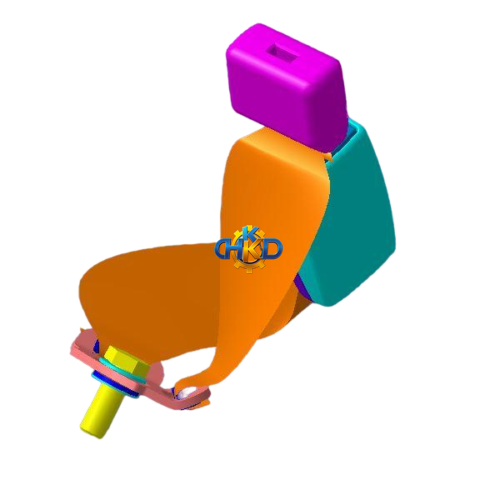 قفل کمربند عقب ام وی ام ایکس 22