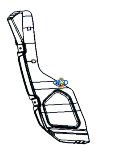 گل پخش کن داخلی(شل گیر) چرخ عقب چپ ام وی ام ایکس 33