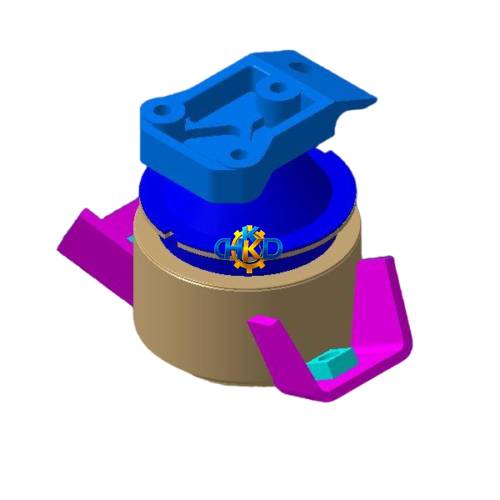 دسته موتور راست MVM X22 | تکیه‌گاه موتور سمت راست