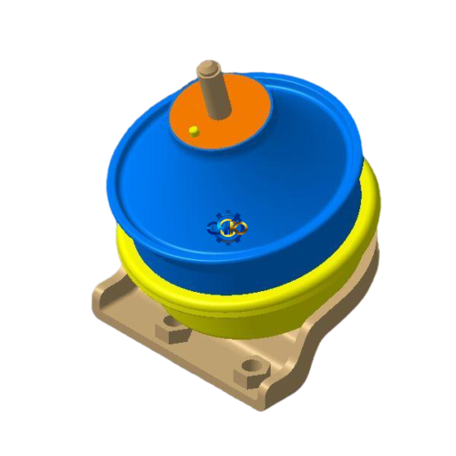 دسته موتور جلو MVM 315 | پایه جلو موتور ام وی ام ۳۱۵ | تکیه‌گاه موتور جلو