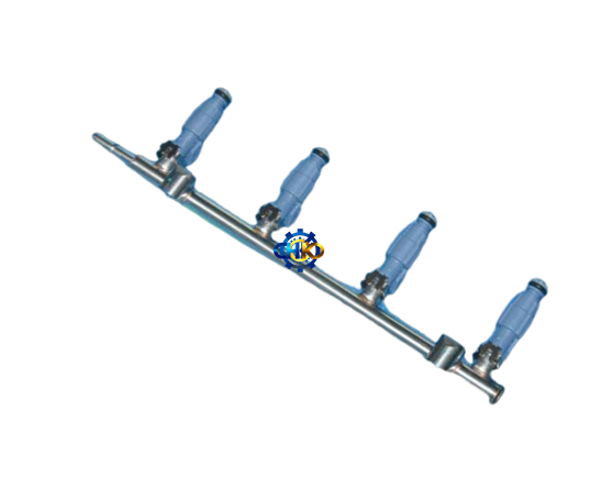 ریل سوخت با انژکتور ام وی ام X33 | ریل پاشش سوخت اصلی MVM X33 – عملکرد دقیق سیستم تزریق بنزین