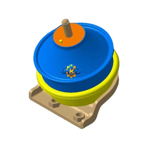 دسته موتور جلو ام وی ام X22 | پایه نگهدارنده موتور جلو MVM X22