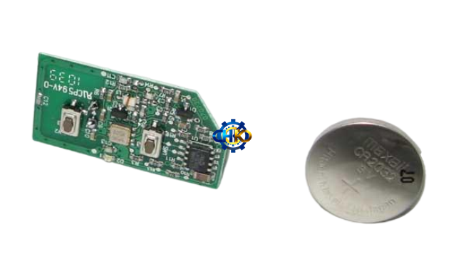 کیت و باتری ریموت کنترل MVM 530 | کیت و باتری ریموت ام وی ام ۵۳۰ | لوازم یدکی سیستم دزدگیر و ریموت